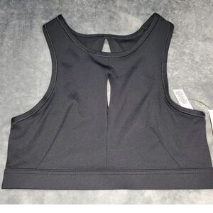 Nike, Swoosh Training, Black Medium Support Women’s Sports Bra Size Medium